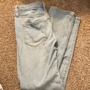 Cute light wash jeans from target